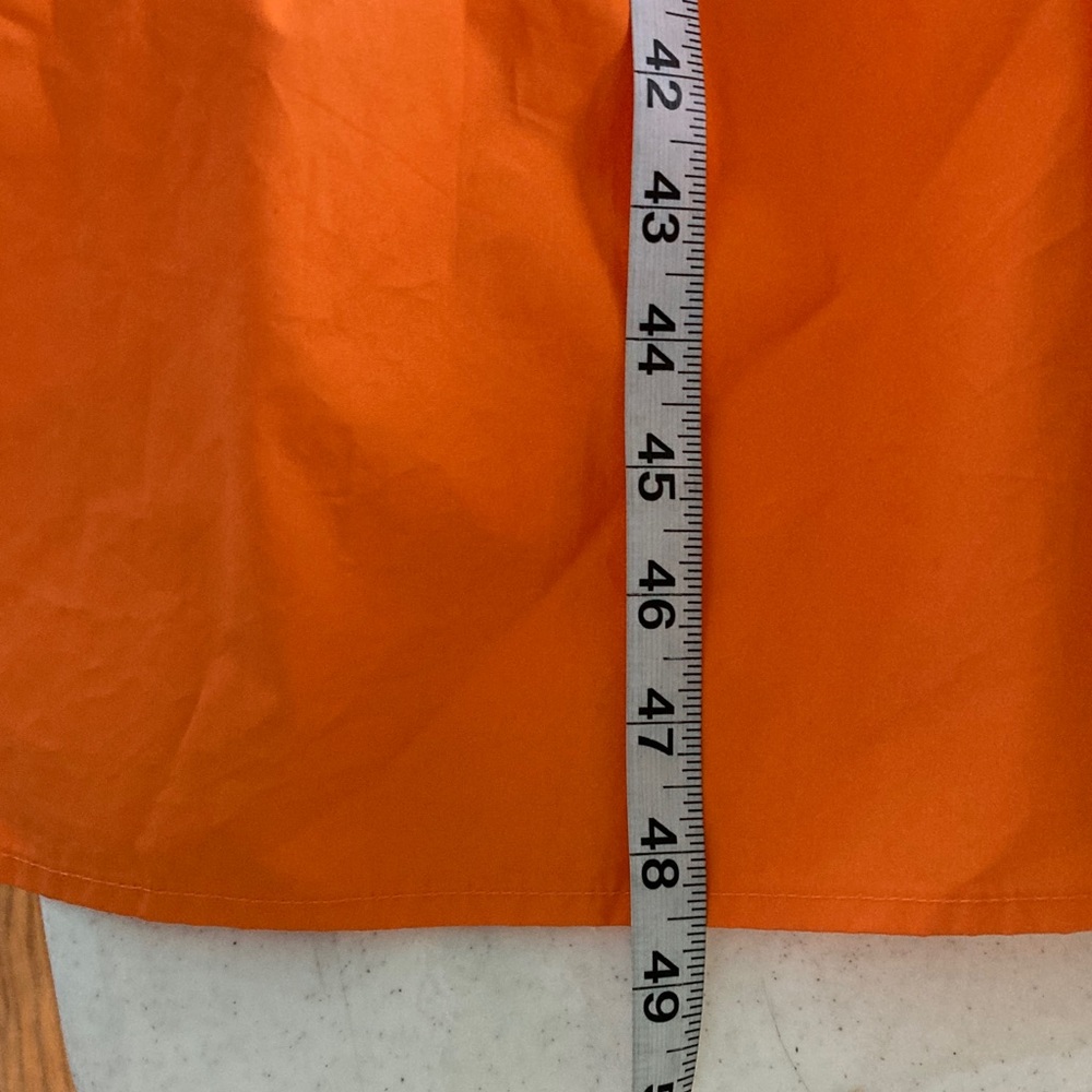 Christopher John Rogers Tiered Dress in Orange and Yellow - Picture 5 of 6